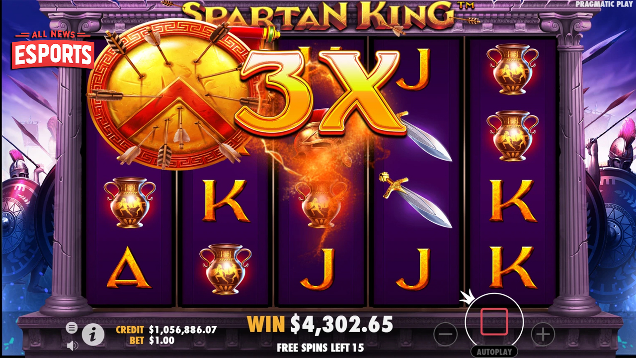 Spartan King: Kisah Slot Mengguncang Dunia Perjudian Online!
