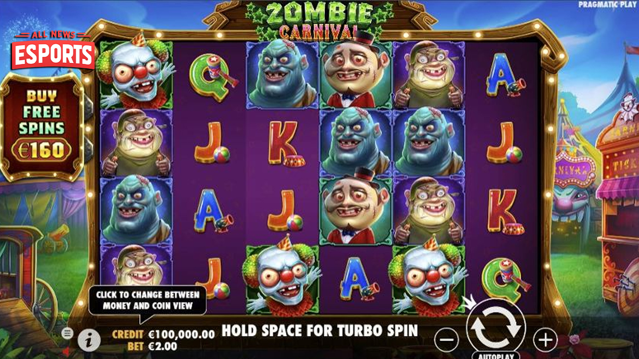 Zombie Carnival: Karnaval Mayat Hidup, Jackpot Gila Menanti!