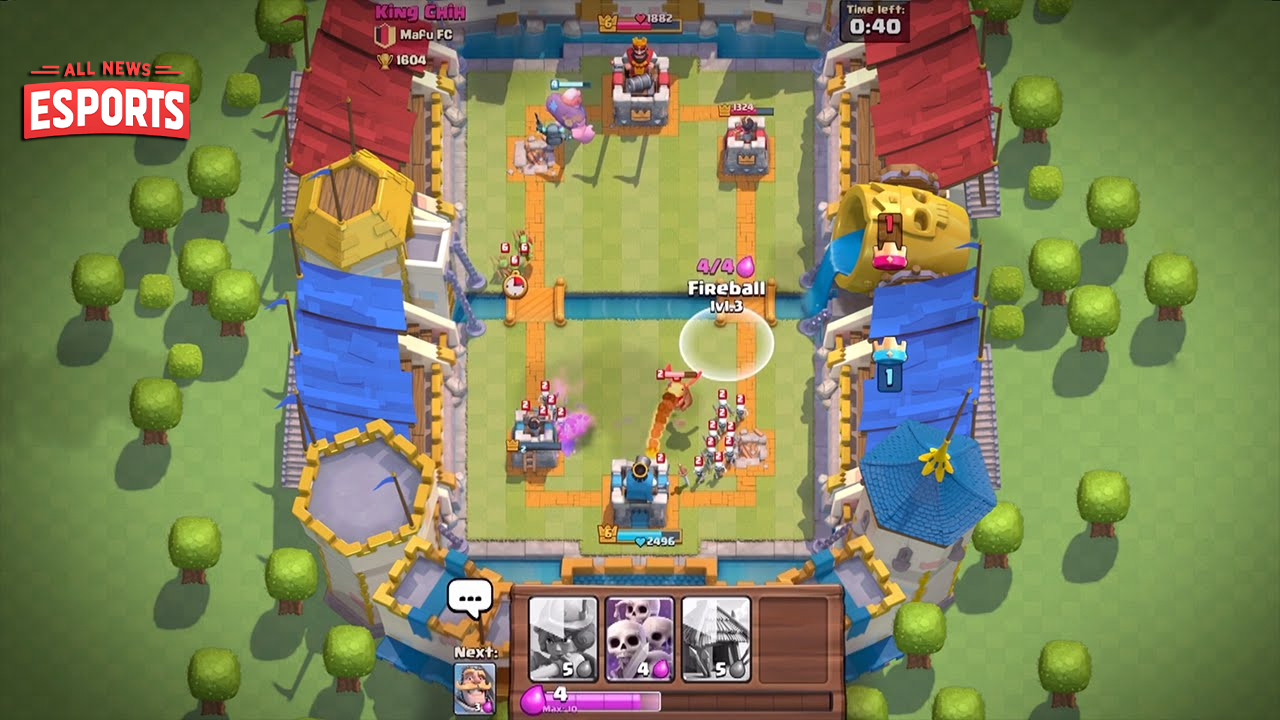 Satu Salah Langkah Mahkota Melayang! Ini Serunya Clash Royale!