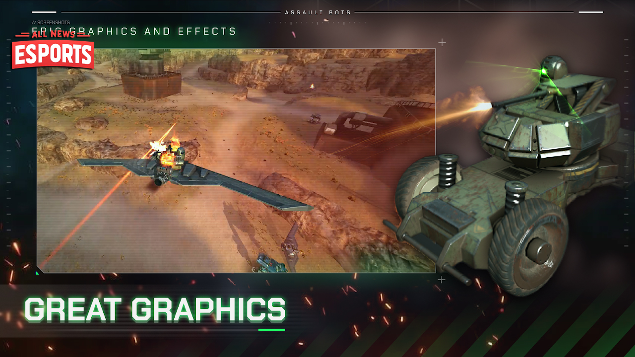 Assault Bots Robot Tempur Online yang Bikin Ketagihan!