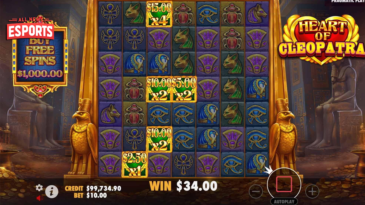 Link Slot Gacor Game Heart Of Cleopatra Sensasi Mesir Kuno!