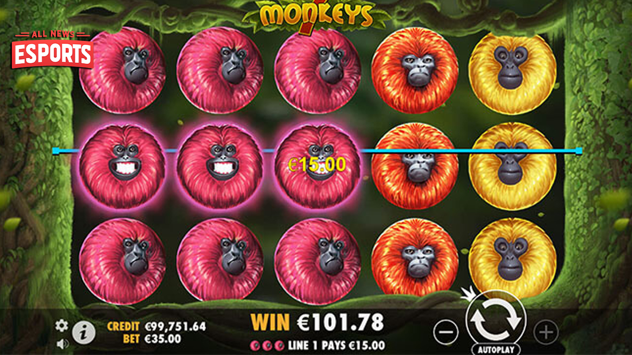Slot Gacor 7 Monkeys, Serunya Hutan Jadi Ladang Cuan!