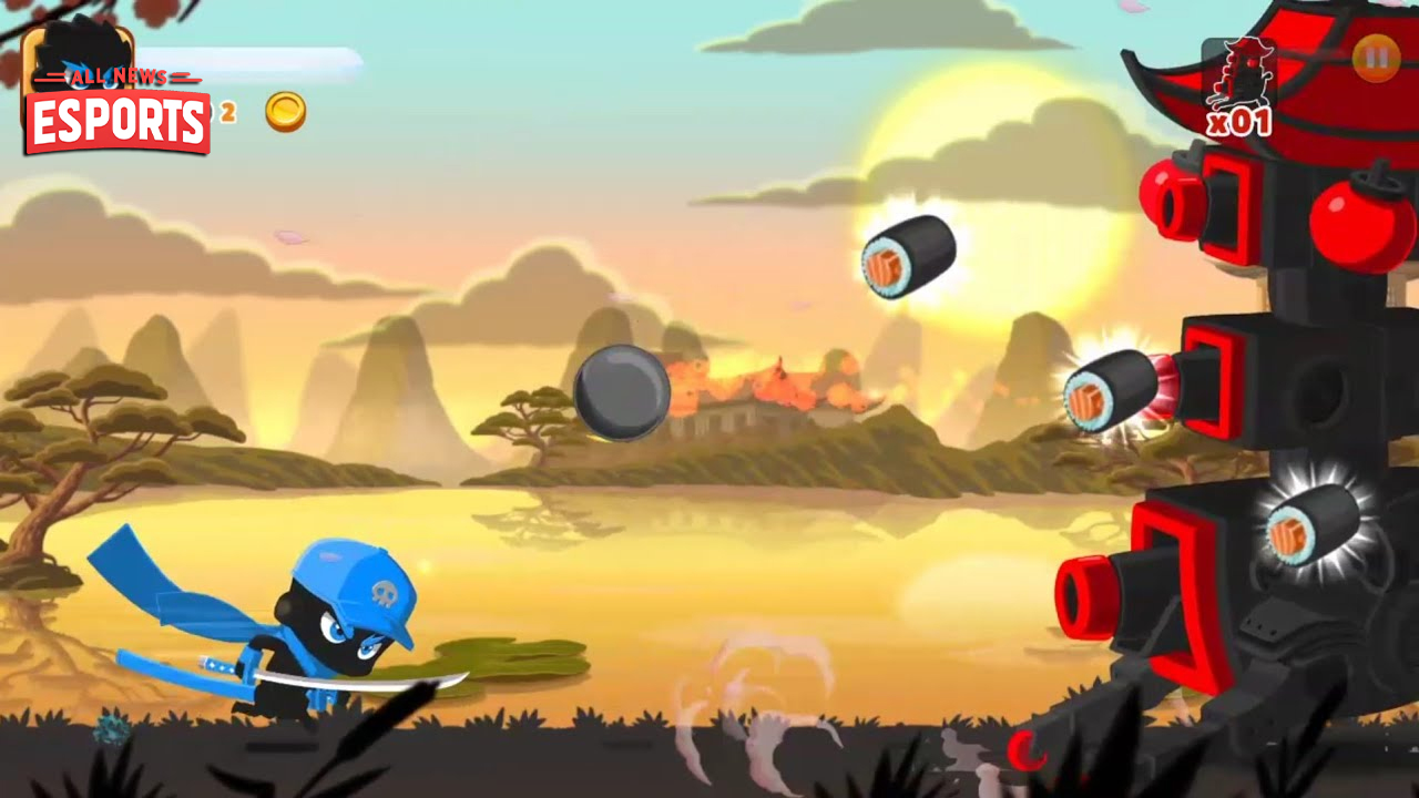 Ninja Dash Run Lari Kencang Hindari Rintangan, Seru Maksimal!