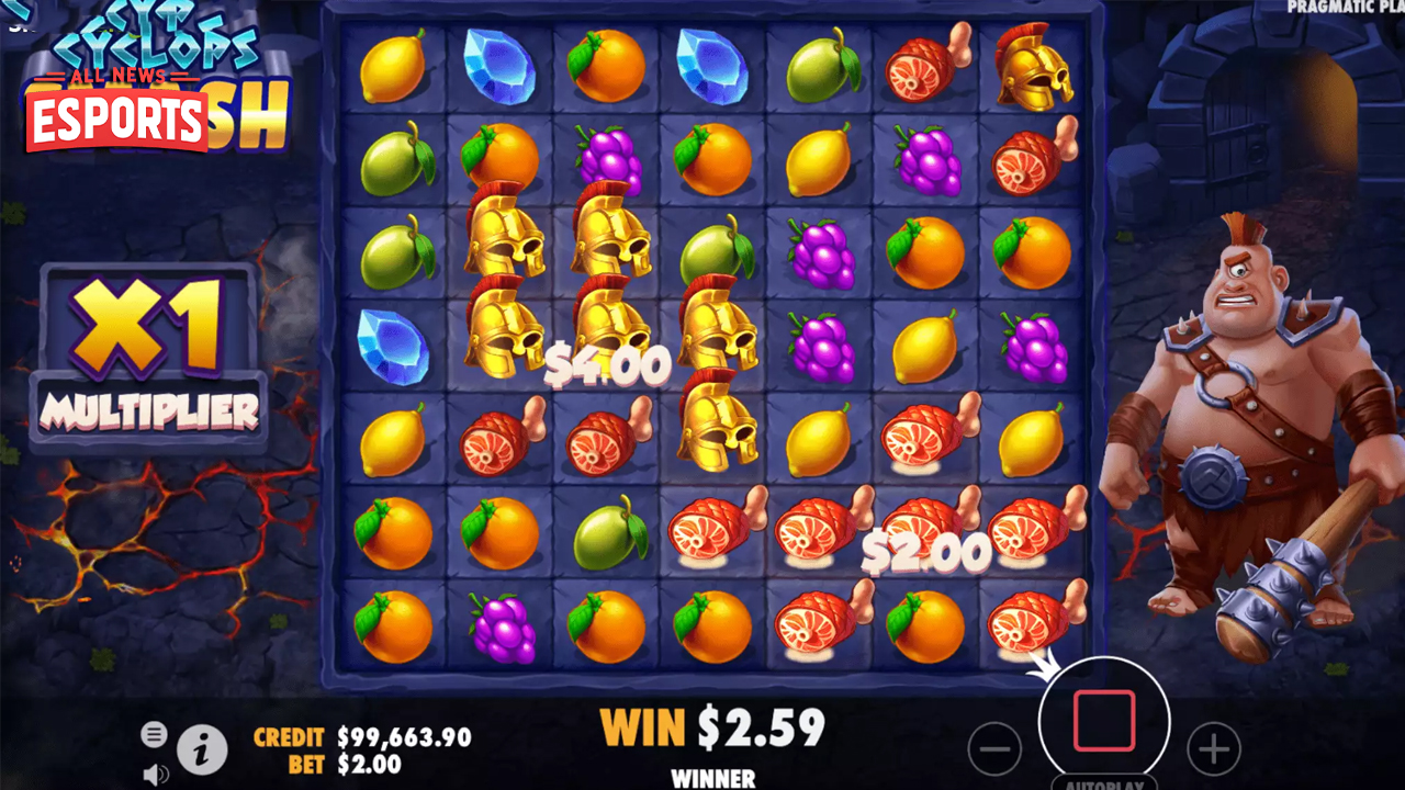 Cnnslot 2025 Cyclops Smash Bonus 100x Lebih Gampang!