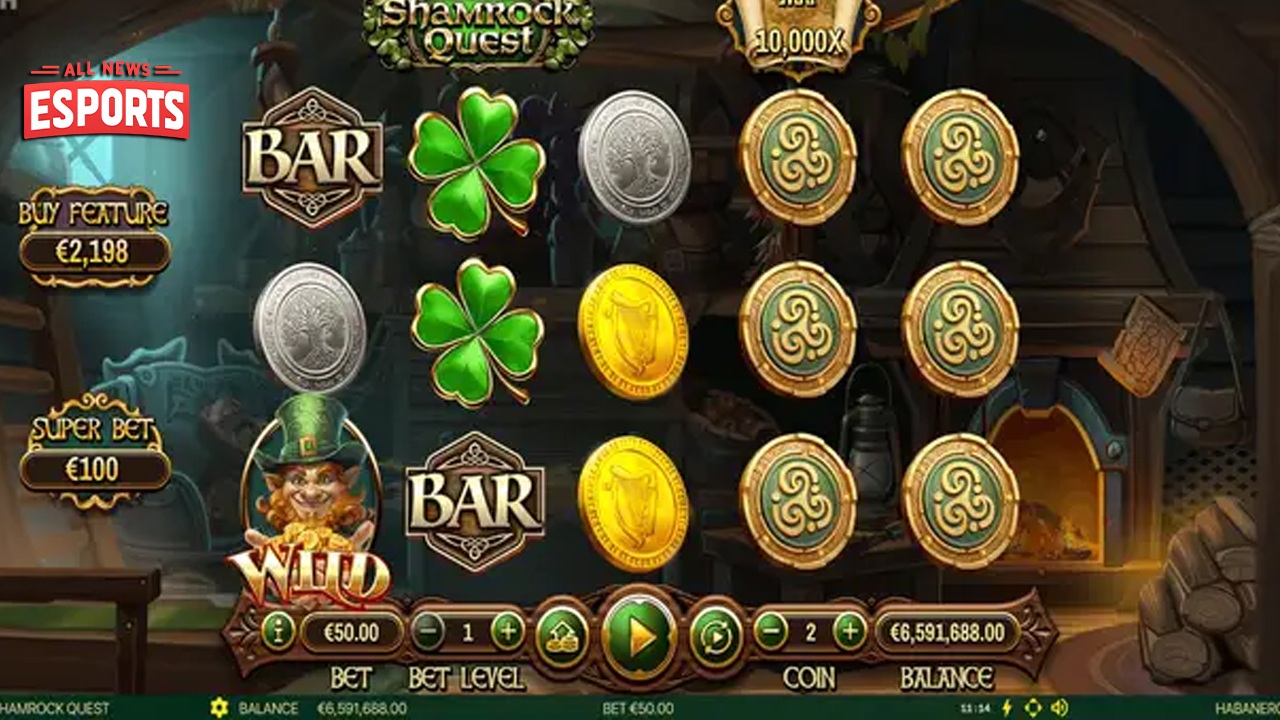 Shamrock Quest di Cnnslot Magis Penuh 8 Hadiah