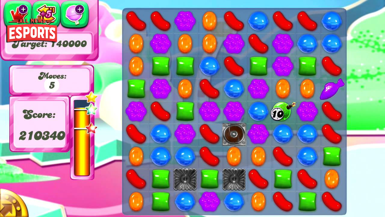 Candy Crush Tantangan di Setiap Level 1 Game Android