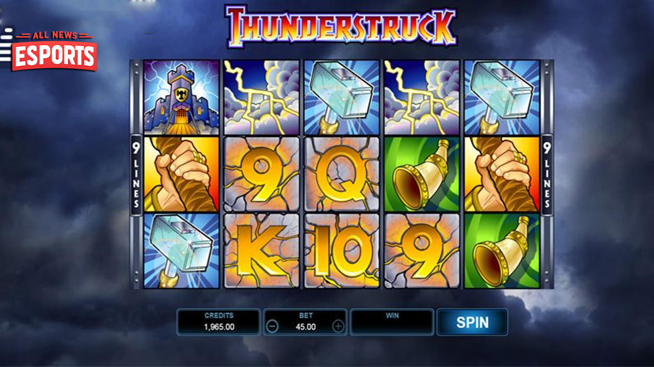 Slot Online Thunderstruck Kekuatan 40 Dewa Petir Epik