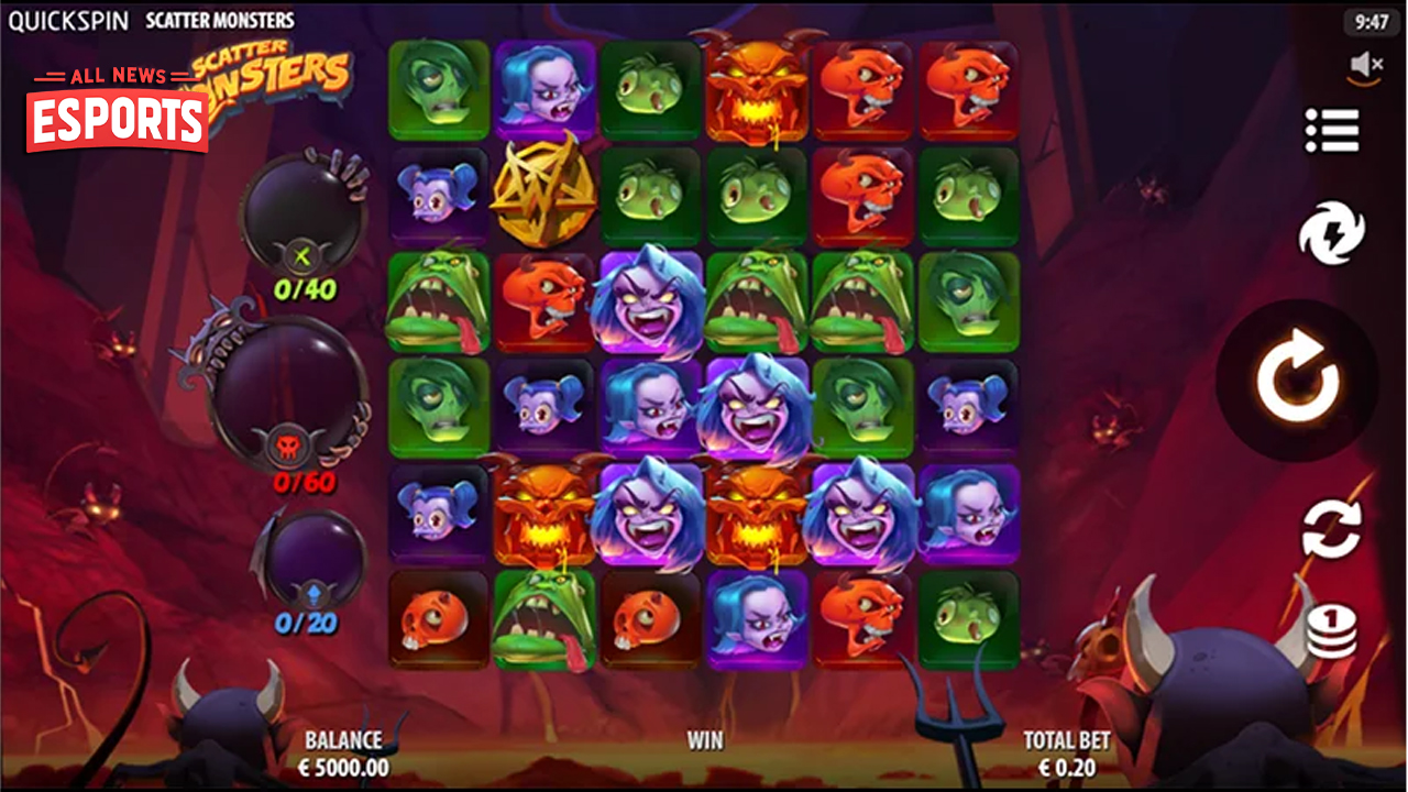 Scatter Monsters 17 Putaran Teror di Cnnslot!