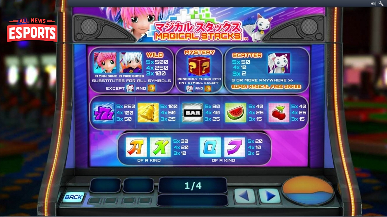 Magical Stacks Slot Online 999 Tumpukan Aktif Biasa