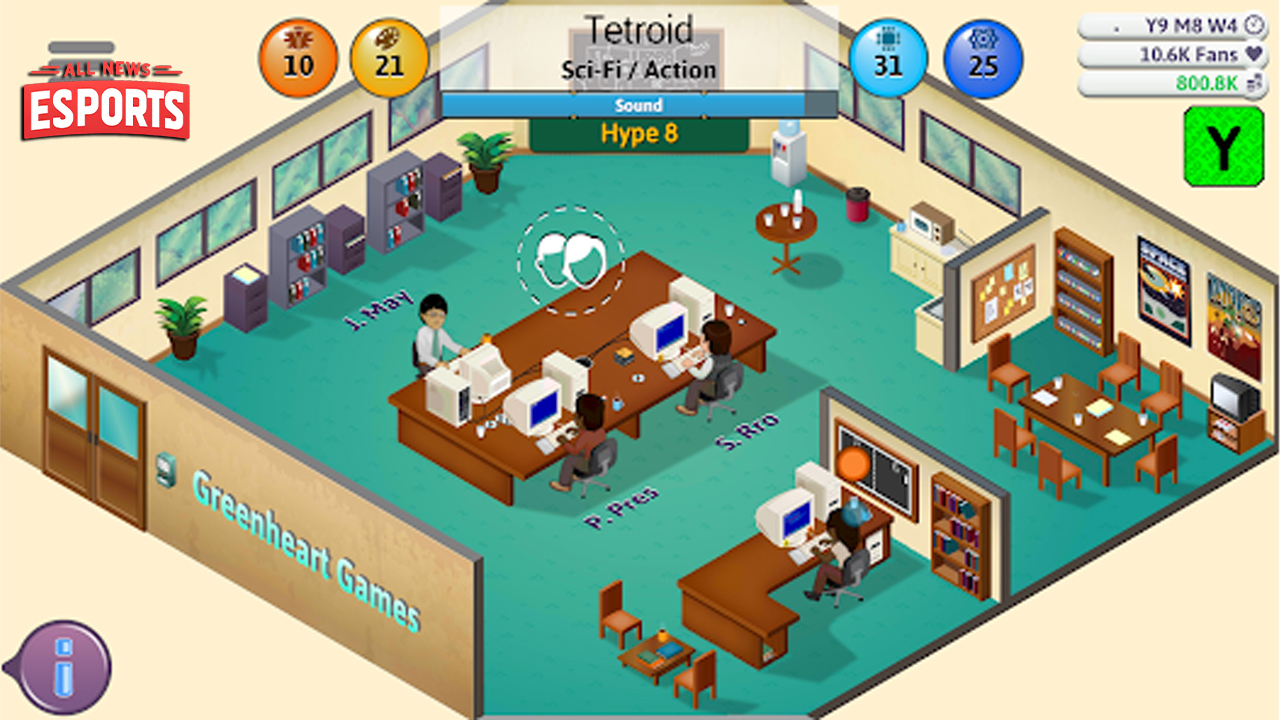 Game Dev Tycoon 100 Serunya Penuh Industri Game