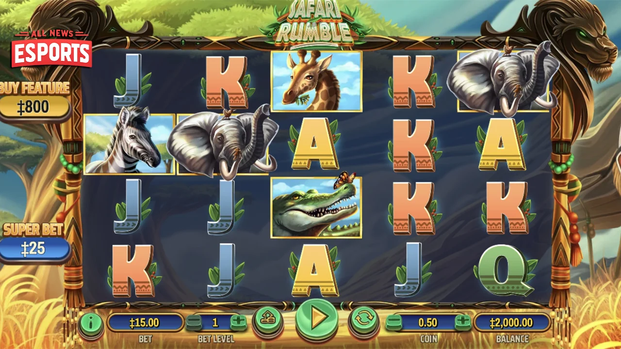 Mekanika Safari Rumble Perebutan 1 Tahta Raja Savana