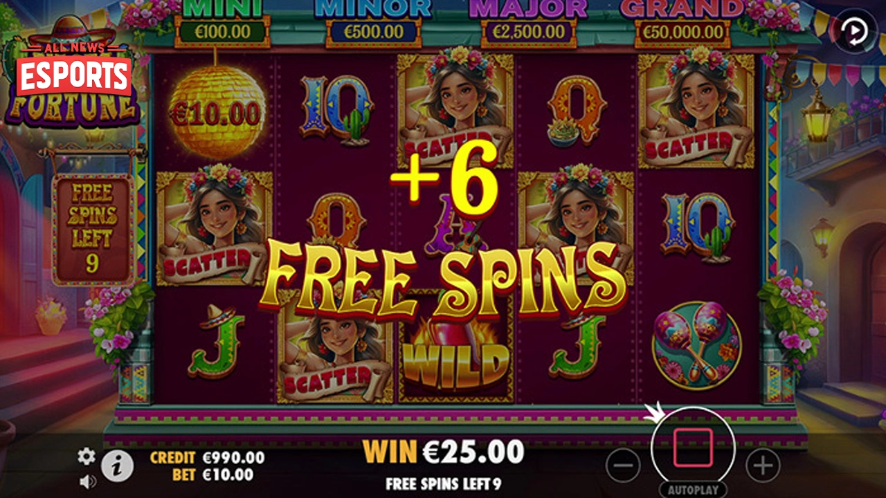 Terbaik Ngejar 25 Aliran di Fiesta Fortune